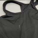 Haloumoning Girls Sleeveless Tennis Dress Kids Racerback Golf Dress School Sports Dresses Outfit with Shorts Pockets (9-10 Years, Black)