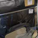 Dodge Ram Seat Covers, Waterproof Leather Ram Seat Cover Compatible with 2009-2026 RAM 1500 2500 3500 Classic Bighorn Longhorn Laramie Tradesman Limited Truck with Flat Bench, Black
