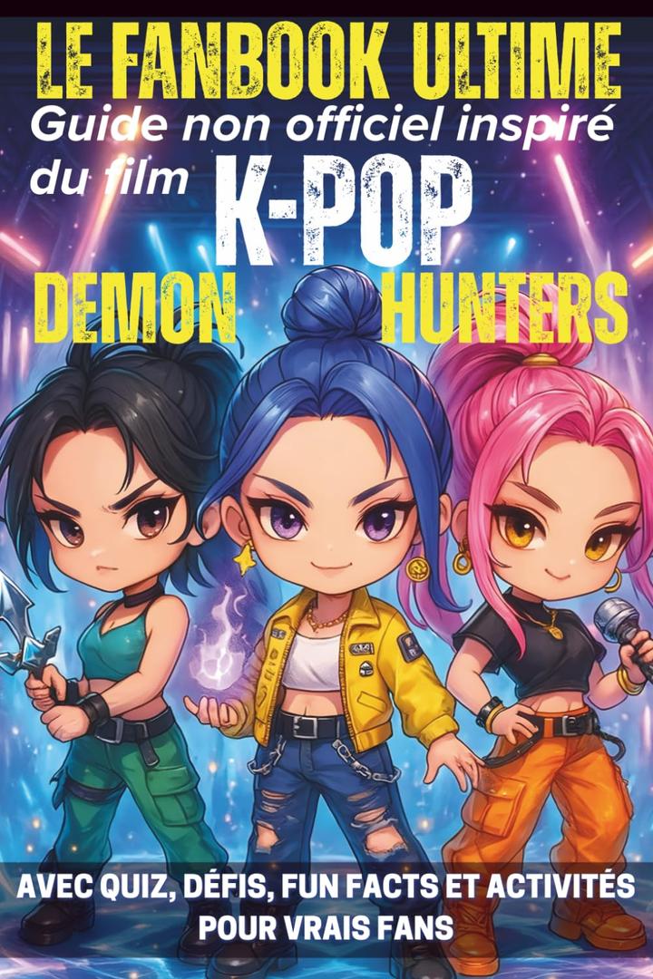 Le fanbook ultime - Guide non officiel inspir du film K POP Dmon Hunters: Avec quiz, dfis, fun facts et activits pour vrais fans (French Edition) Paperback