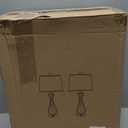 27.5" Coastal Glass Table Lamp Set of 2, 3-Way Dimmable Full Touch Control Beach Lamp with USB A+C Port, Blue Glass Nautical Bedside Lamp with White Shade for Living Room Bedroom(LED Bulbs Included)