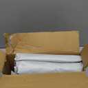 1010 Canopy Replacement Top, Pop Up Canopy Replacement Tent Cover for Straight Leg Frame, Waterproof Canopy Top Cover for Garden Patio Camping (Top Only)(Silver White) (10'x10' 300D Oxford Cloth)