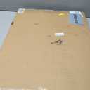 Noodle Board Stove Cover with Extended Handles-Wood Stove Top Covers for Electric Stove Kitchen Sink Cover Serving Tray, Decorative Tray for Kitchen Black (29.92"x22.05")