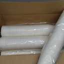 TashiBox 300 Count 12 oz Disposable Paper Coffee Cups - White Paper Cups for Party, Office, Cafes - Perfect for Cold and Hot Drinks
