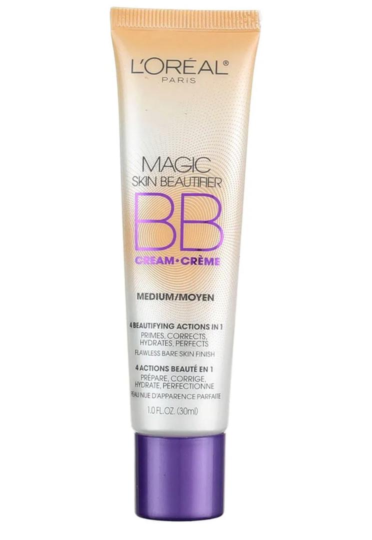 L'Oreal Paris Magic Skin Beautifier BB Cream, Medium [814] 1 oz (Pack of 3)