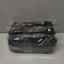 3 x TIGOJH Carrying Case compatible with Nintendo Switch 2 (2025), Switch 2 hard travel case, Nintendo Switch 2 carry case with 10 game cartridges and pocket for Switch 2 Accessories,Black