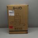 Coolife Suitcase Set 3 Piece Luggage Set Carry On Hardside Luggage with TSA Lock Spinner Wheels (Black, 3 piece set (DB/TB/20))