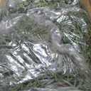 Cedar Christmas Garland with Lights for Mantle - 2 pack Decorations 6 ft Realistic Lighted Faux Pine Garlands for Xmas Home Decoration Indoor Stairs Railing Fireplace Outdoor Prelit Garland Door Decor