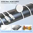 4 x New Apple Watch Charger Cable, 1Pack USB C Magnetic iWatch Charger Fast Charging Cord, Portable Wireless Charging Cable Compatible with Apple Watch Series10/Ultra/9/8/7/6/SE/SE2/5/4/3/2/1-3FTWhite