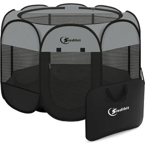 Siedihit Playpen for Extra Large Dog Cat, Dogs Tent Crate Cage