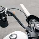 LEXIN LX-C3 Motorcycle Cup Holder with 360swivel ball-Mount, Large Boat Drink Holder with Basket, Metal Handlebar Mount for Motorcycle Passenger/ATV/Scotter/Harley, Fits Handlebar 7/8'' to 1 1/4''