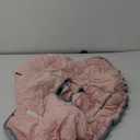 Shopping Cart Covers for Baby Girl, Cotton High Chair Cover, Toddler Grocery cart Cushion, Infant Cart Cover for Babies Girl, Machine Washable (Pink)