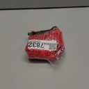 Missufe Women's Short Sleeve Ruched Casual Sundress Midi Bodycon T Shirt Dress (Medium, Red)