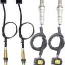 4PCS Oxygen Sensor 1 & 2 for 2008-2012 Mercedes-Benz C300 3.0L; 2007-2010 CL550 5.5L; 2011 E550 5.5L Upstream + Downstream