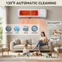 YITAHOME 12000 BTU Mini Split Air Conditioner Heat Pump System, Wifi Enabled 20 SEER2 115V Inverter Ductless AC Cool Up to 750 Sq. Ft, Compatible with Alexa, Complete Installation Kit, White