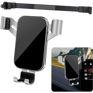 Car Phone Holder for Genesis GV70 2022-2025 and Genesis GV80 2021-2024 and G80 2021-2024 Auto Interior Accessories Best Cell Phones Mount Cellphone Mobile Cradle Charging Screen Stand