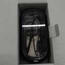 Ultrasonic Jewelry Cleaner, 48KHz Ultrasonic Cleaner Machine for Jewelry, Glasses, Rings, Retainers, Watch Strap, Dentures, 304 Stainless Steel 12oz Cleaning Pod - Black