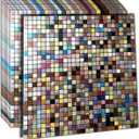 10 Sheets Peel and Stick Backsplash Tile, Self-Adhesive Mosaic Tile, Stick on Kitchen, Bathroom Vanities, Fireplace Dcor, Laundry Table (1.0 Mixed Colors)