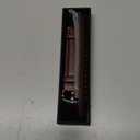 Leather Watch Bands Quick Release, Elegant Top Grain Leather Watch Straps for Men & Women, Choice of Color & Width, 20mm Wristbands Bracelet for Watch & Smartwatch, Coffee, Silver Buckle