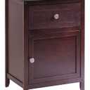 Winsome 25 x 18.9 x 14.96-Inch Wood Night Stand/Accent Table, Brown (94215)