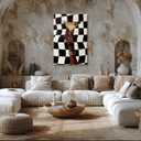 Cool Apartment Wall Art Retro Martini Art Poster Vintage Cocktail Canvas Prints Black Girl Bar Cart Decor for Bar Bedroom 12x18inch Unframed (12L" x 18W")