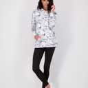 Real Essentials 3 Pack: Women's Dry Fit Long-Sleeve Hoodie Pullover Sweatshirt Pocket - Active Lounge