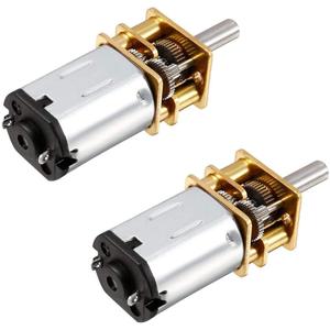 2Pcs DC 12V 200RPM N20 Torque Geared Gearbox Gear Box Micro Electric Motor