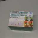 Eleganttime 4 Pack Easy Grip Handle Glass Fermentation Weights Great Mason Jar Wide Mouth Canning Fermenting Pickling Sourkrout Kraut Weight Fermentation Kit