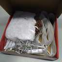 3Pcs Christmas Lighted Gift Boxes, 10in, 8in, 6in Light up Christmas Decorations Indoor and Outdoor, Battery Operated Present Box for Decor Tree, Yard, Home