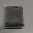 Women Slit Knit Stretchy Striped Maxi Skirts Slim Pencil High Waisted Casual Work Office Long Skirts (Large, Black)