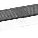 Expandable Shoe Rack Stackable Metal Pantry Storage Shelves Stand Adjustable Height Cabinet Shelf Organizer Racks Spice Shelving(1PACK/BLACK,LARGE)