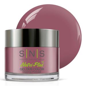 SNS Nail Dip Powder, Gelous Color Dipping Powder - Fairy Dust (Wine/Purple) - Long-Lasting Acrylic Nail Color Lasts 14 Days - Low-Odor & No UV Lamp required - 1 oz (AC28 Fairy Dust)