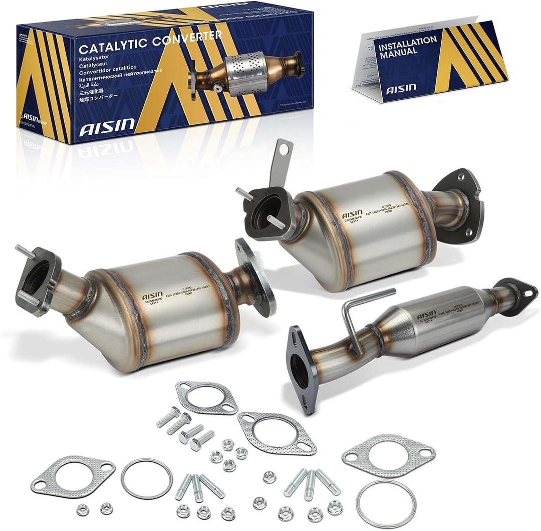 AISIN AFTERMARKET CCTGM-00420 EPA Compiant Front & Rear Catalytic Converter