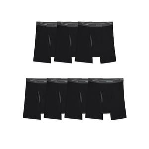 Fruit of the Loom Men's Coolzone Boxer Briefs, Moisture Wicking & Breathable, Assorted Color Multipacks, 7 Pack (L)