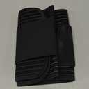 Abdominal Binder for Men and Women Post Surgery & Postpartum Recovery Hernia Support Belt Waist Trainer for Men Adjustable Compression Wrap (Black, L)