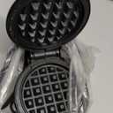 Dash Mini Waffle Maker- Compact Electric Iron for Creative Homemade Treats - PTFE nonstick surface - Easy-to-Clean - Perfect for Kids & Families - Black