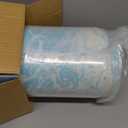 3 Inch Mattress Topper Twin, Gel Memory Foam Infused Bed Toppers, Ventilated Soft Mattress Pads for Pressure Relief, CertiPUR-US Certified, Blue (Blue and White)