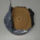 2 Inch x 54 Yards Natural Burlap Craft Ribbon Wrap Burlap Fabric Ribbon Roll, for Homemade DIY Projects Wedding Event Party Decoration