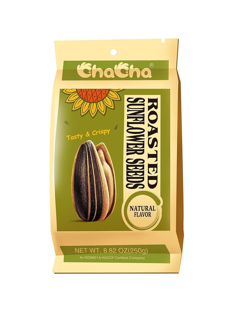 Chacha Sunflower Roasted and Salted Seeds (All Nature), 250g, 1 pack, BBD 08/28/2026