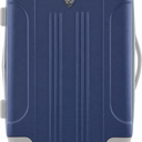 Travelers Club Chicago Hardside Expandable Spinner Luggage, Navy Blue, 20" Carry-On