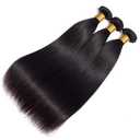 10A Brazilian Straight Human Hair Bundles 10 12 14 Inch 100% Unprocessed Virgin Straight Weave 3 Bundles Deals Human Hair