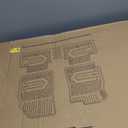 LASFIT Floor Mats & Trunk Mat for Jeep Grand Cherokee WL 2022-2025 2026 5-Seat (Include 4xe, NOT for L), All Weather TPE Custom Fit Car Mats Floor Liners Cargo Liner Cargo Mat Black