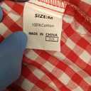 Astylish Womens Plaid Ruffle V Neck Button Down Blouse Casual Long Sleeve Gingham Trendy Tops Work Checkered Shirt (Medium)