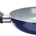 GoodCook Basics Fry Pan Ceramic Nonstick Aluminum Construction for Even Heating Non-Toxic PTFE & PFOA Free, 8-Inch, Blue