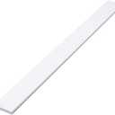 White Marble Threshold 4x48x5/8 Inch Marble Window Sill Shower Curb Top Tile Door Transition Bathroom Vanity Backsplash for Shower Pan System Jambs Fireplaces (Modern Style)