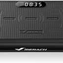 MERACH Vibration Plate Exercise Machine, Vibration Plate 440 Lbs Capacity, Bluetooth and Silicone Pedal, Stimulate Deep Fat, Vibration Plate for Lymphatic Drainage, Vibrating for Weight Loss