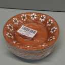 50Pcs 16 oz Platos De Barro Mexicanos Paper Bowls Mexican Party Decorations Terracotta Clay Pottery Soup Bowls Snack Dessert Bowl Mexican for Wedding Carnival Family Gatherings Birthday Party Supplies