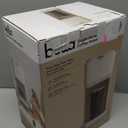 BELLA Single Serve Coffee Maker, K Cup & Coffee Ground Compatible with Removable, Adjustable Drip Tray, Auto Shutoff & Reusable Dishwasher Safe Accessories, Brews 6oz to 14oz, 1000 Watt, Oatmilk