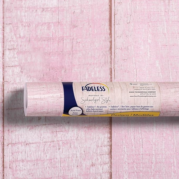 Fadeless Schoolgirl Style Bulletin Board Paper, Southern Charm, 47.25" x 12', 1 Roll