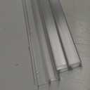 Cabinet Protector Edge Guard (Pack of 6), 24" Clear PVC Cabinet Edge Protectors for 3/4" Thick Kitchen Cabinets Doors Slip-On No-Tool Sliding Installation