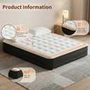 Queen Size self Inflating Blow up air Mattress with Built in Pump Inflatable Camping air Mattress for Tents inflated Mattress Raised airbed